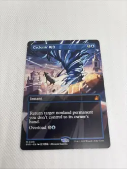 Cyclonic Rift (Anime Borderless) Ravnica Remastered Regular Near Mint - Image 1
