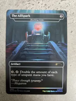 The All Spark / Doubling Cube Foil Secret L'Air Transformers NM ENG MTG - Image 2