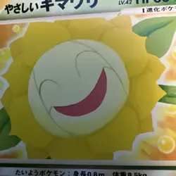 Light Sunflora Neo Destiny Japanese Old Back Vintage Pocket Monster Pokemon TCG - Image 2