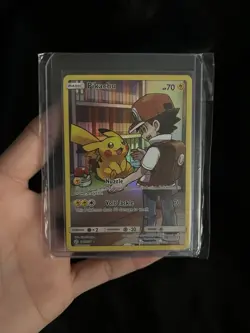 Pokemon Pikachu SM-Cosmic Eclipse Secret Rare Holo 241/236 70 HP English Card - Image 1