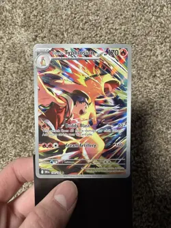 Pokemon Ethan's Typhlosion 190/182 Destined Rivals Holo Illustration Rare NM - Image 3
