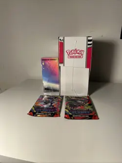 🔥Pokemon White Flare ETB + Prismatic Booster Bundle + 2 Phantasmal Flames Packs - Image 3