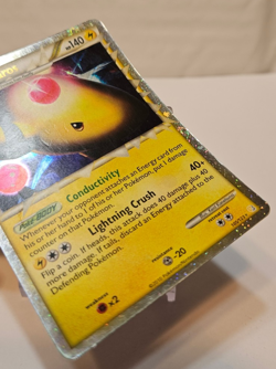 Ampharos Prime 105/123 Ultra Rare HGSS Base Pokemon 1121 - Image 5
