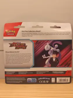 Pokemon TGC Destined Rivals 3-Pack Blister Zebstrika - Image 2