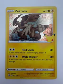 #010/025 Zekrom Holo Rare - Pokemon TCG Celebrations 25th Anniversary 2021 - NM - Image 1