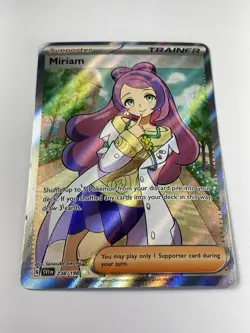 Pokemon: Miriam Ultra Rare Full Art Holo 238/198 S&V (Near Mint) - Image 2