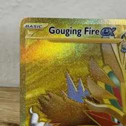 Gouging Fire EX 214/162 Pokemon TCG SV05: Temporal Forces Holo Card NM / MINT - Image 2