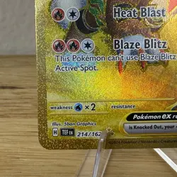 Gouging Fire EX 214/162 Pokemon TCG SV05: Temporal Forces Holo Card NM / MINT - Image 4