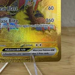 Gouging Fire EX 214/162 Pokemon TCG SV05: Temporal Forces Holo Card NM / MINT - Image 5