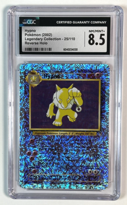 2002 Pokemon Legendary Collection Hypno Reverse Holo CGC 8.5 - Image 1