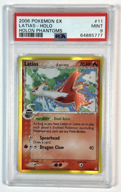 2006 Pokemon Ex Latias Holo Holon Phantoms PSA 9 - Image 1