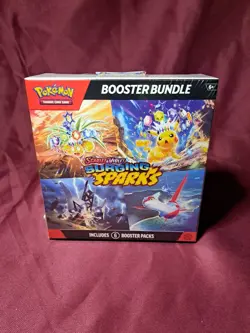 NEW & SEALED! Pokemon TCG Surging Sparks Booster Bundle (6 Packs) - Image 1