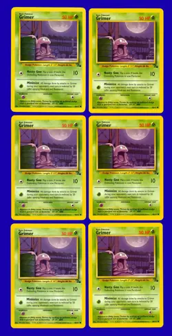 LOT of (19) 1999 Pokemon Fossil Grimer 48/62 - RARE - Mint to Gem Mint - Image 2