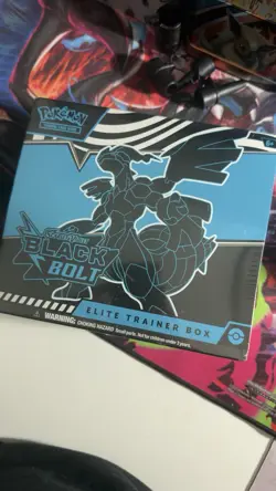 Pokemon TCG Scarlet & Violet Black Bolt Elite Trainer Box ETB NEW/Factory Sealed - Image 1