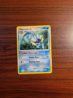 Vaporeon 34/111 Non Holo Rare Rising Rivals Pokemon Card - Image 1