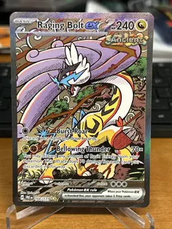 Raging Bolt ex - 166/131 - Pokemon Prismatic Evolutions Special Illustration NM - Image 1