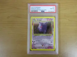 Pokemon Legendary Collection Rare Holo Gengar 11/110 PSA 8 NM-MT - Image 1