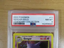 Pokemon Legendary Collection Rare Holo Gengar 11/110 PSA 8 NM-MT - Image 3