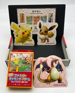 Lot (3) Pokemon Japanese Stamp Cramorant & Pikachu PSA 10 Sequential + Box Deck - Image 4