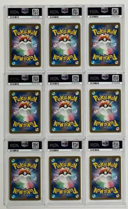 PSA 10 SET OF 9 YU NAGABA UMBREON EEVEE SYLVEON JAPANESE PROMO POKEMON SVP - Image 2