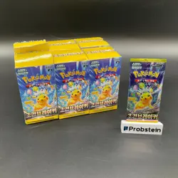 Lot of (180) Pokemon TCG Korean Super Electric Breaker SV8 Booster Packs NEW #3 - Image 1