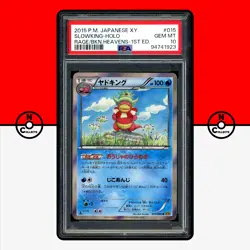 Pokemon PSA 10 Slowking Holo Rage Broken Heavens 1st Ed 015/080 XY9 Japanese - Image 1