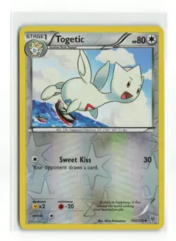 TOGETIC 103/135 REVERSE HOLO PLASMA STORM POKEMON TCG NM-LP - Image 1