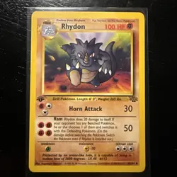 Rhydon FIRST EDITION - Pokemon TCG Jungle 45/64 - Image 1