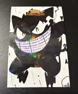Gengar - Cracked Ice Holo - Halloween Card Database 2025 - Pokemon - Image 1