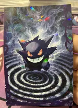 Gengar - Cracked Ice Holo - Halloween Card Database 2025 - Pokemon - Image 1