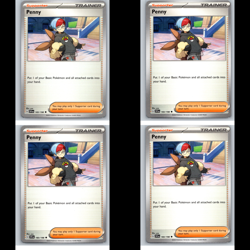 Pokemon TCG - SV01: Scarlet & Violet Base Set 183/198 - Penny - [4x Playset] - Image 1