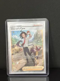 Pokemon TCG Cynthia's Ambition Full Art Trainer Crown Zenith GG60/GG70 Holo - Image 1