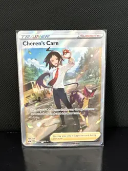 Pokemon TCG Cynthia's Ambition Full Art Trainer Crown Zenith GG60/GG70 Holo - Image 2