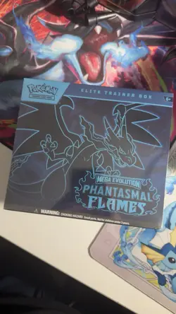 Pokemon TCG Phantasmal Flames Elite Trainer Box ETB - Mega Evolution NEW SEALED - Image 1