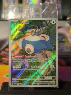 Pokemon Snorlax 151 Sealed Promo 051 SV Scarlet & Violet ETB Promo - Image 1