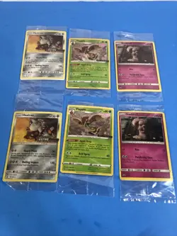 Heatran S/M Ultra Prism Flapple Snubbull Promo SEALED MINT Pokemon Card Set (6) - Image 1