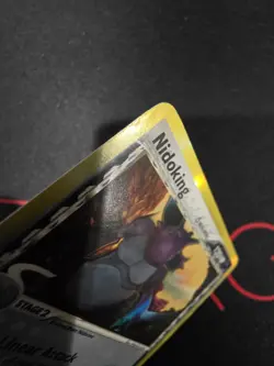 Pokemon TCG: Nidoking 6/101 Reverse Holo Rare Stamped EX Dragon Frontiers HP - Image 2