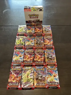 Pokemon TCG S&V Obsidian Flames Booster Pack | Factory Sealed | 1PK - Image 1