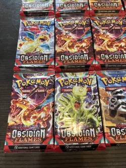 Pokemon TCG S&V Obsidian Flames Booster Pack | Factory Sealed | 1PK - Image 2