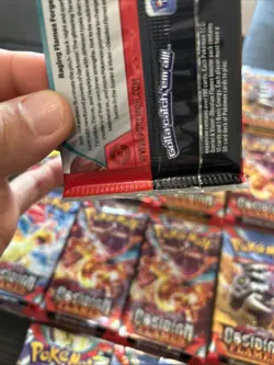 Pokemon TCG S&V Obsidian Flames Booster Pack | Factory Sealed | 1PK - Image 5
