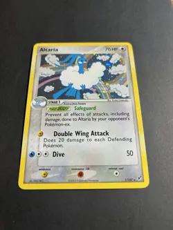 Pokemon TCG Altaria EX Deoxys 1/107 Holo Rare 70HP Card 2005 - Image 2