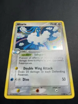 Pokemon TCG Altaria EX Deoxys 1/107 Holo Rare 70HP Card 2005 - Image 3