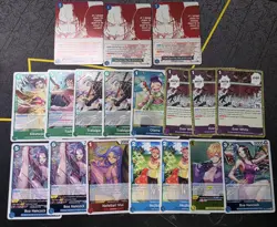 One Piece TCG English Random Assortment Lot of Rare cards Boa Hancock Ace More - Image 1