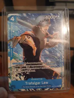 One Piece Card Game - Trafalgar Law (Welcome Pack Vol. 2) OP07-047 R English NM - Image 1