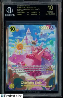 2024 One Piece Wings of Captain OP03114 Charlotte Linlin SP BGS 10 BLACK LABEL - Image 1