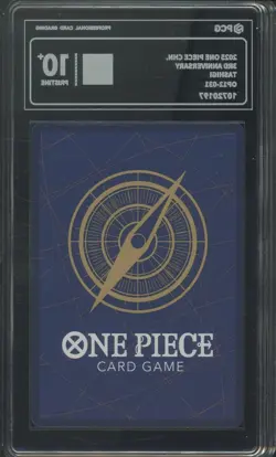 2025 One Piece Chinese 3rd Anniversary OP12-031 Tashigi PCG 10 PRISTINE - Image 2