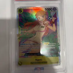 Nami OP08-106 Two Legends Foil PSA 10 - Image 2