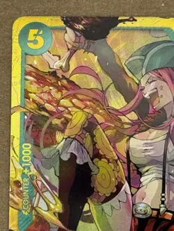 One Piece CCG Jewelry Bonney OP12-118 SEC Art English Holo Foil - Image 3