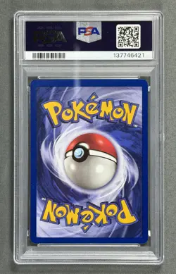 1999 Pokemon Game #5 DRAGONITE Movie Promo Card Stage 2 Common 5/53 WOTC PSA 8 - Image 2