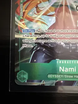 Nami (CS 25-26 Finalist Card Set 1) OP10-033 One Piece Promotion Cards Foil - Image 5